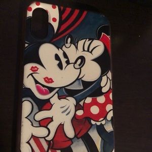 Minnie Mouse And Mickey Mouse iPhone X Case